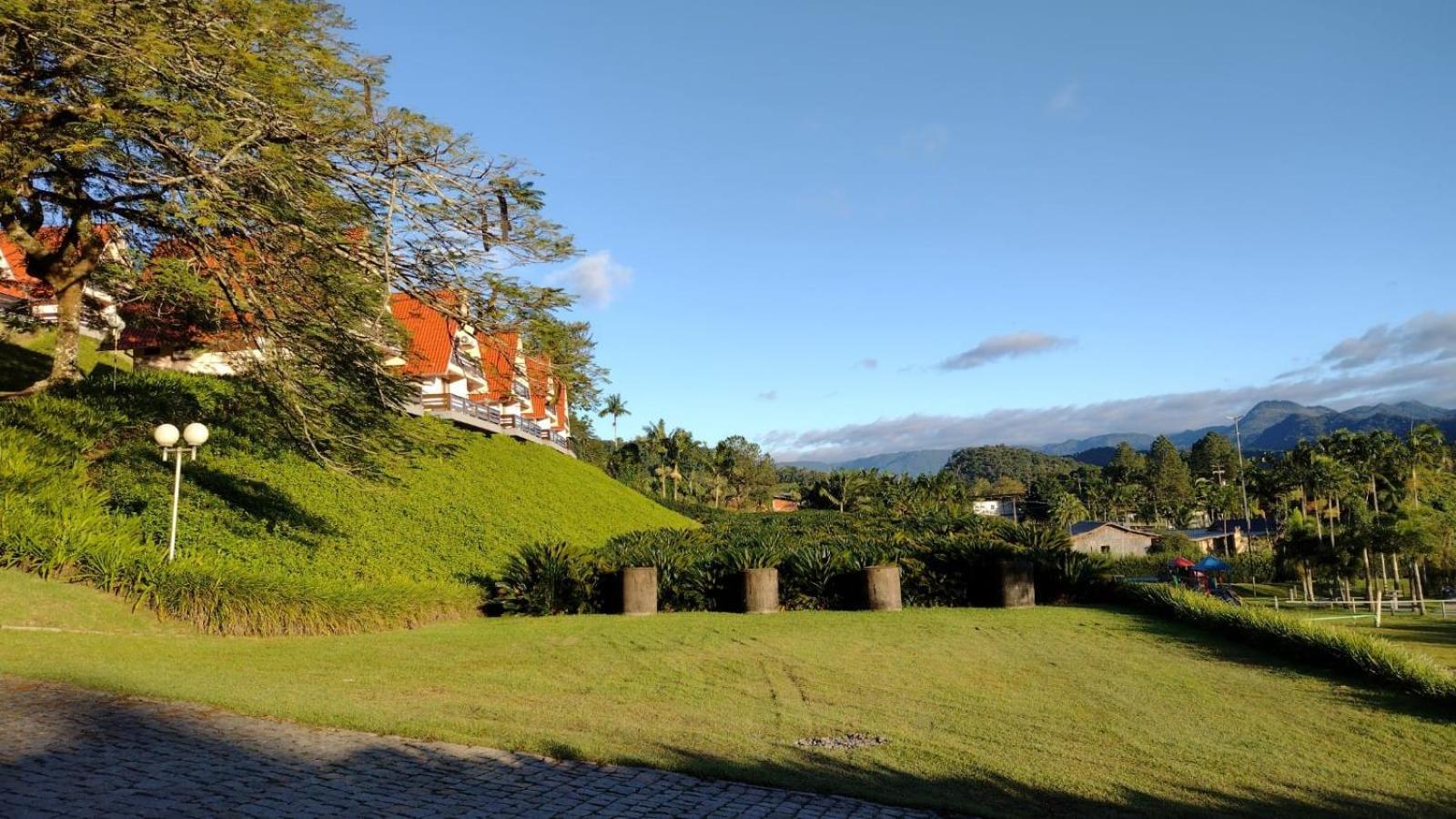Tureck Garten Hotel Corupá Buitenkant foto