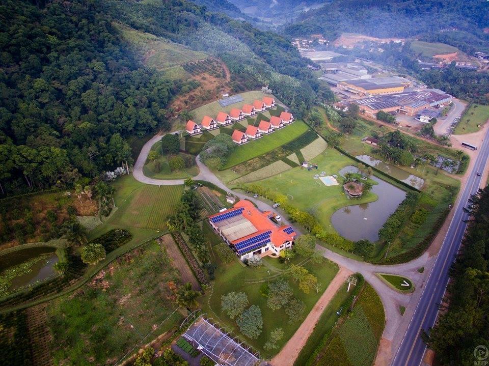 Tureck Garten Hotel Corupá Buitenkant foto